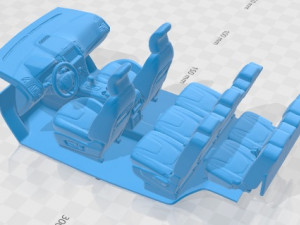 S Max 2015 Printable Car in separate parts 3D 打印模型