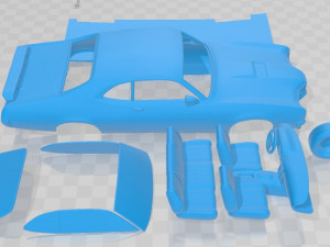 Mercury Montego Hardtop Coupe 1970 Printable Car 3D Print Model
