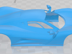 Aspark Owl 2020 Printable Body Car 3D Print Model
