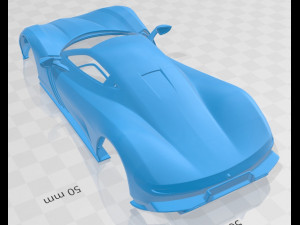 Aspark Owl 2020 Printable Body Car 3D Print Model
