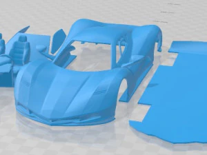 Coche Imprimible Aspark B&uacute;ho 2020 Modelo de impresión 3D