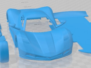 Aspark Owl 2020 Printable Car 3D-printmodel