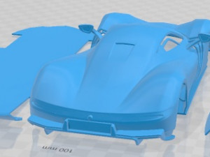 Aspark Owl 2020 Printable Car 3D-printmodel