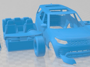 Land Rover Discovery R Dynamic 2021 Printable Car 3D Принт Модель