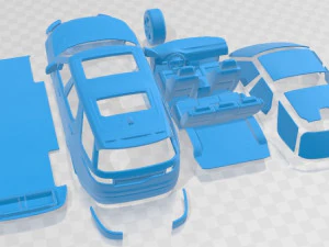 Land Rover Discovery R Dynamic 2021 Printable Car 3D Print Model