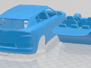 Auto stampabile Qoros 7 2021 Modello di stampa 3D