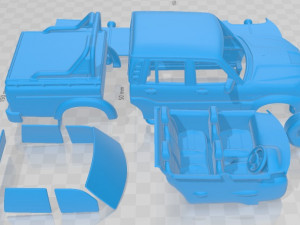 Mahindra Pik Up Double Cab Karoo 2022 Printable Car Model Cetak 3D