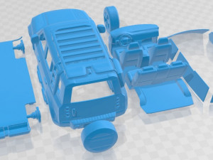 Land Rover Defender Explorer Pack Printable Car 3D-printmodel