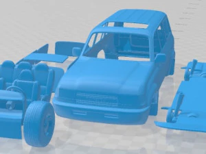 Toyota Land Cruiser J80 1995 Printable Car 3D Print Model