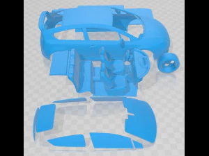 Citroen C4 VTS Printable Car 3D Print Model