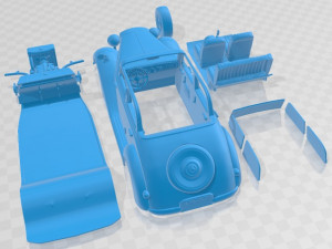 Mercedes Benz 170V 1936 Printable Car Modelo de Impressão 3D