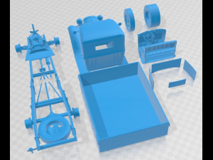 GAZ AA 1932 Printable Truck Modèles 3D en vedette