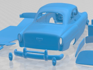 Chevrolet 210 Club Coupe 1953 Printable Car 3Dプリントモデル
