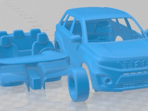 Suzuki Vitara 2019 Printable Car 3D 프린트 모델