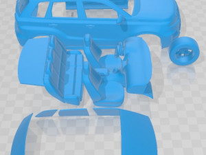 Suzuki Vitara 2019 Printable Car 3D 프린트 모델