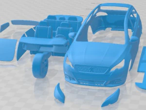Peugeot 308 SW 2019 Printable Car 3D Print Model