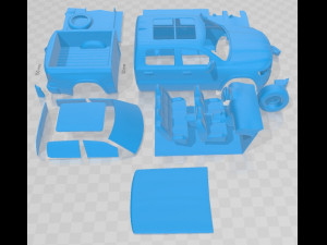Dodge Ram Laramie 2019 Printable Car 3D Baskı Modeli
