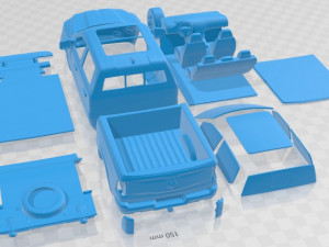 Dodge Ram Laramie 2019 Printable Car 3D Baskı Modeli
