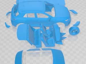 Volkswagen T Roc R 2020 Printable Car Modèles 3D en vedette