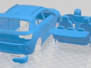 Volkswagen T Roc R 2020 Printable Car Modèles 3D en vedette