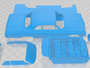 Chevrolet Impala SS 1964 Printable Car 3D 프린트 모델
