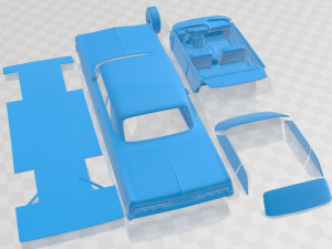 Chevrolet Impala SS 1964 Printable Car 3D 프린트 모델