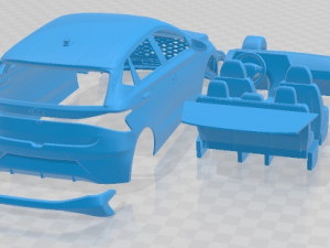 Hyundai I20 2021 Printable Car Model do druku 3D
