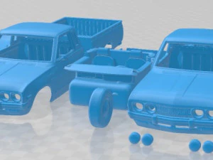 Datsun 620 King Cab 1977 samoch&oacute;d do druku Model do druku 3D