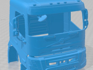Volvo FMX Day Cab 2020 Printable Body Model do druku 3D