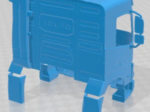 Volvo FMX Day Cab 2020 Printable Body 3D Print Model