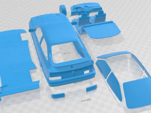 Sierra Cosworth RS500 1986 Printable Car 3D Print Model