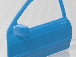 Sierra Cosworth RS500 1986 Printable Car 3D-Druckmodell