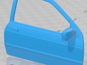 Sierra Cosworth RS500 1986 Printable Car 3D-Druckmodell
