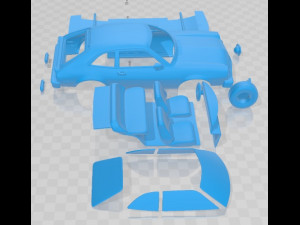 Pinto 1976 Printable Car 3D प्रिंट मॉडल