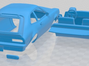 Pinto 1976 Printable Car 3D प्रिंट मॉडल
