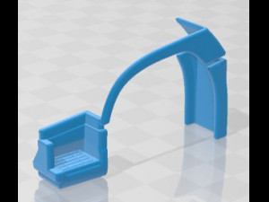 Volvo FMX Day Cab Chassis Truck 4 assi 2020 Stampabile Modello di stampa 3D