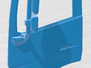 Volvo FMX Day Cab Chassis Truck 4 assi 2020 Stampabile Modello di stampa 3D