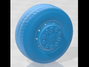 Volvo FMX Day Cab Chassis Truck 4 axle 2020 Printable 3D Print Model