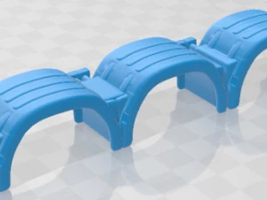 Volvo FMX Day Cab Chassis Truck 4 axle 2020 Printable 3D Print Model