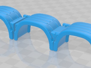 Volvo FMX Day Cab Chassis Truck 4 assi 2020 Stampabile Modello di stampa 3D