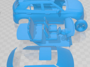 Hyundai Venue Turbo 2022 Printable Car Modèles 3D en vedette