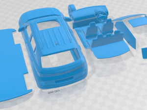 Hyundai Venue Turbo 2022 Printable Car Modèles 3D en vedette