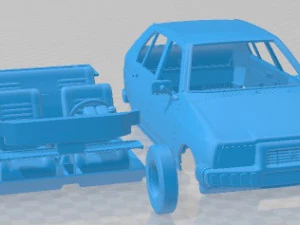 Citroen Visa 1979 Printable Car 3D Print Model