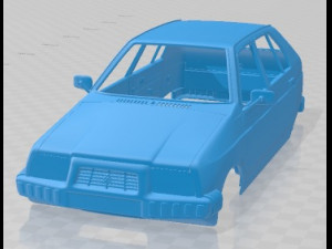 Citroen Visa 1979 Printable Body Car Modelo de impresión 3D