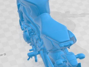 Yamaha MT 09 Tracer Printable Motorbike 3D Print Model