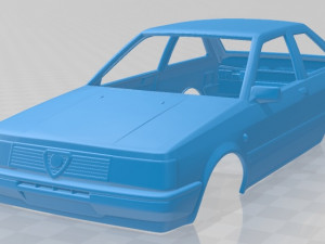 Alfa Romeo Arna L 1983 Printable Body Car Modèles 3D en vedette