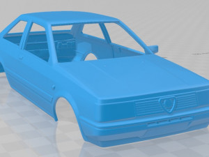 Alfa Romeo Arna L 1983 Printable Body Car Modèles 3D en vedette