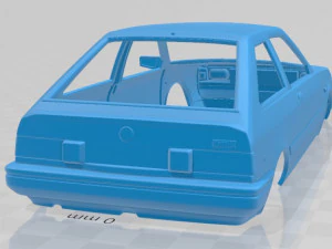 Alfa Romeo Arna L 1983 Printable Body Car 3D Print Model