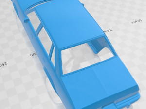 Chevrolet Malibu Classic Sedan 1979 Printable Body Car 3D प्रिंट मॉडल