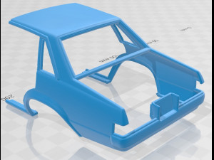 Chevrolet Malibu Classic Sedan 1979 Printable Car 3D प्रिंट मॉडल